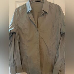 The Limited grey Collared Shirt